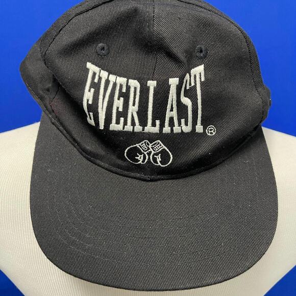 Everlast Other - Vintage Classic Everlast Black Logo Snapback Baseball Cap